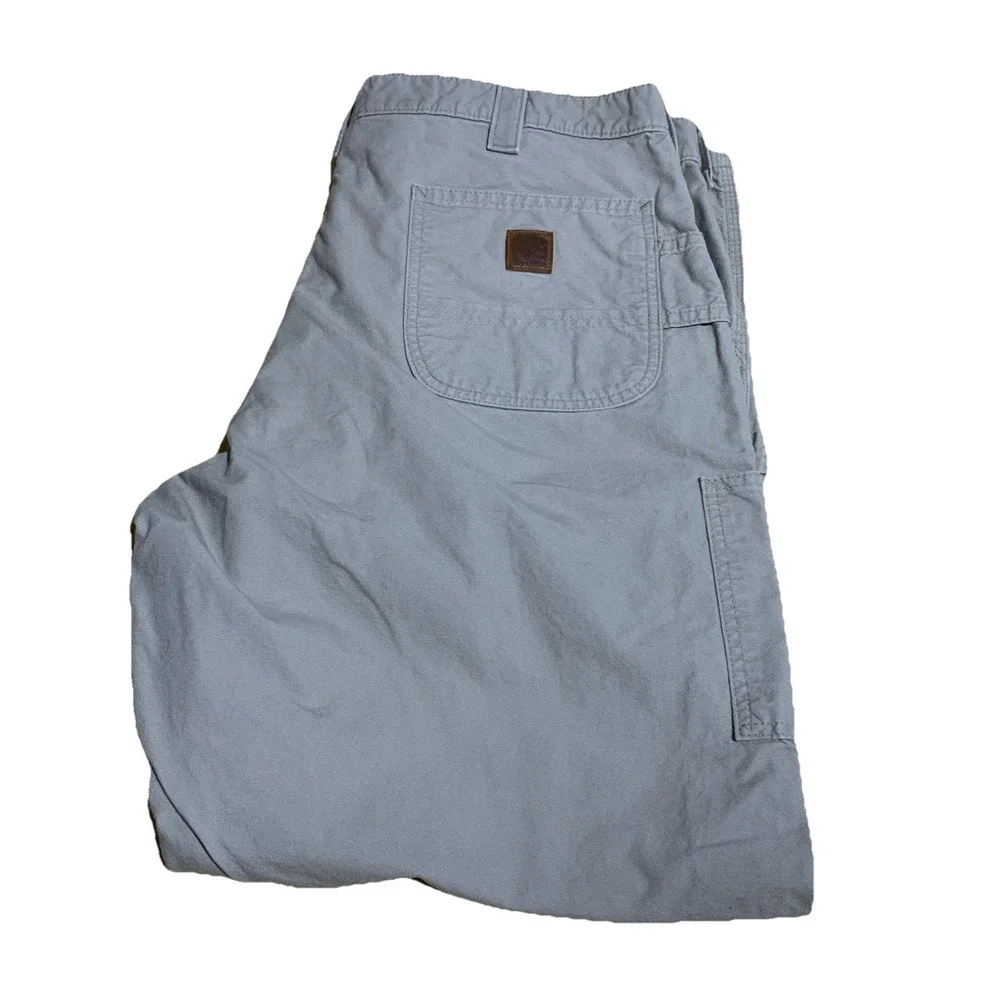 Carhartt Carpenter Pants Men's Tan‎ Khaki 40 x 32 Original Dungaree Fit